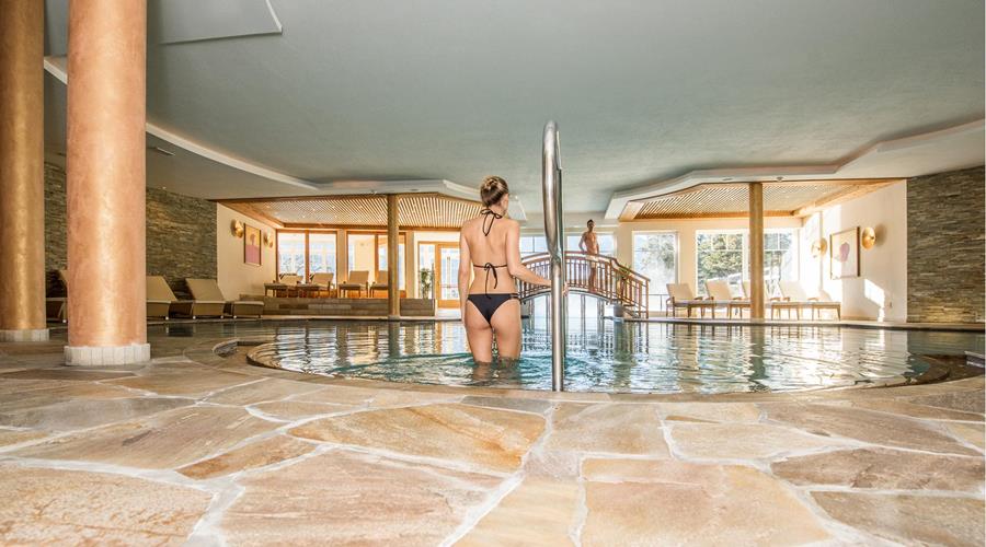 Guests in the Indoor Pool