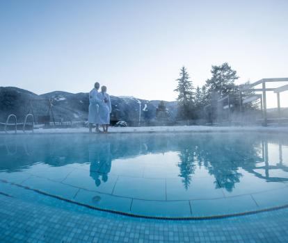 The Outdoor Pool in Winter