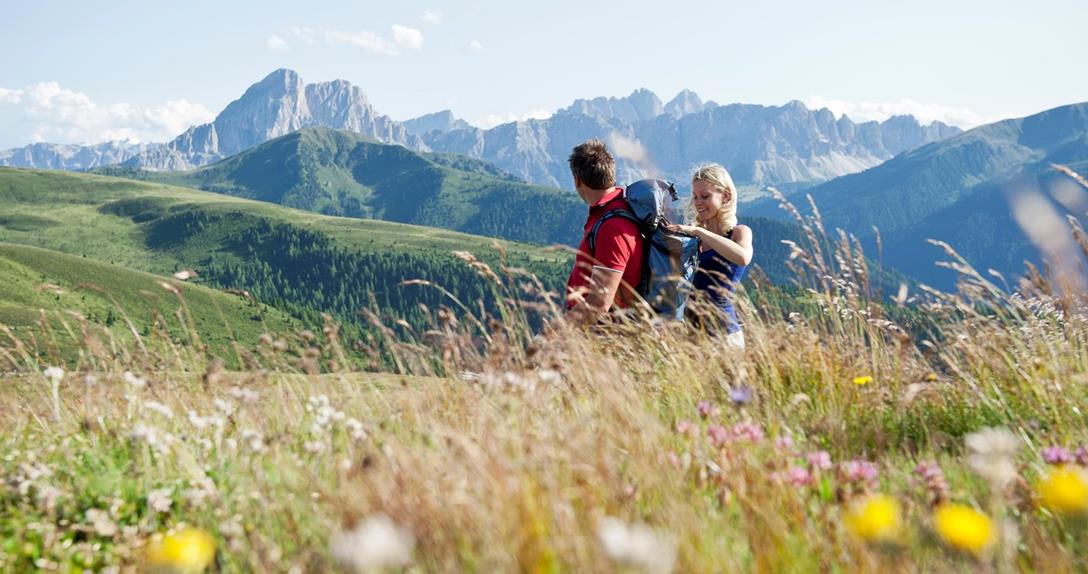 Hiking in the Dolomites