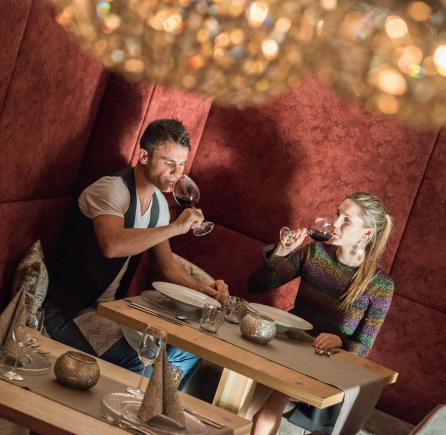 Due ospiti al ristorante