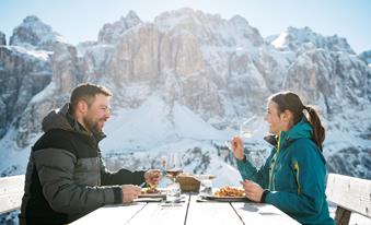 Pranzo presso una baita