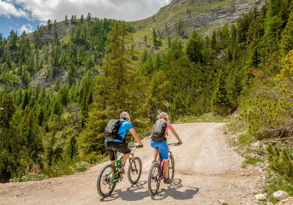 Fare mountainbike in Val Pustertal