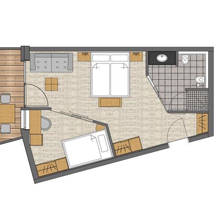 Layout Junior-Suite Family