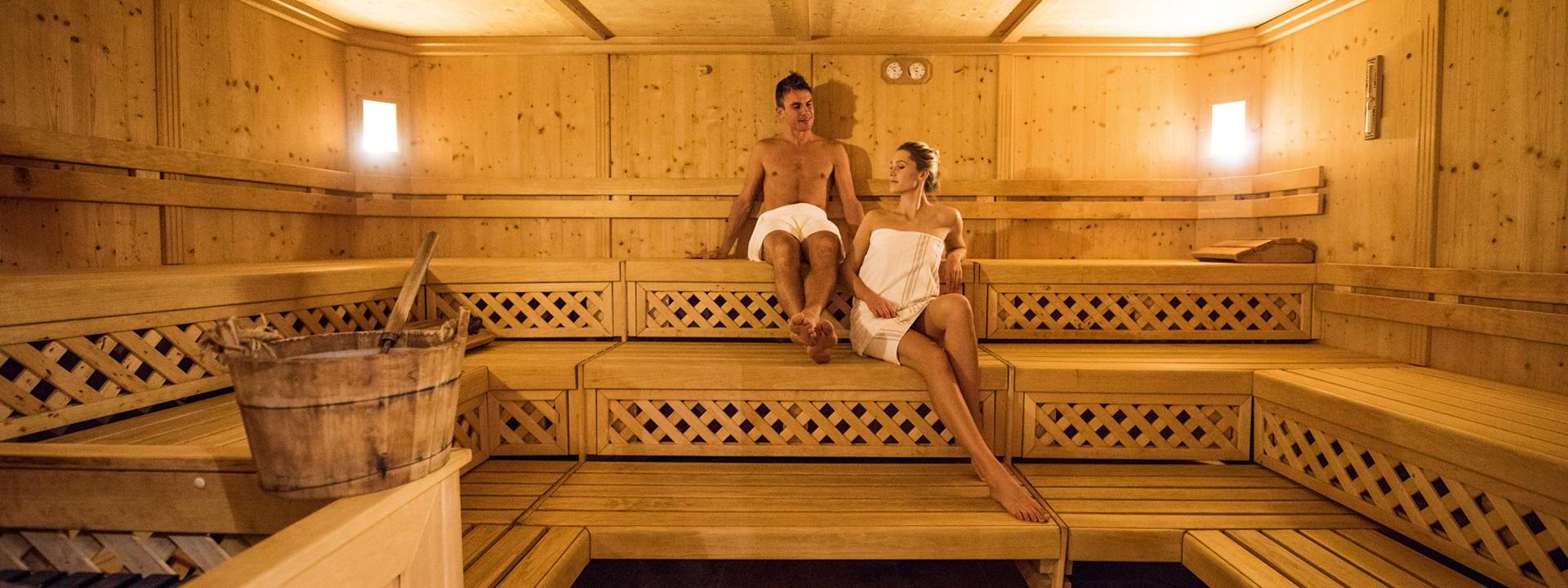 Guests in the Finnish Sauna