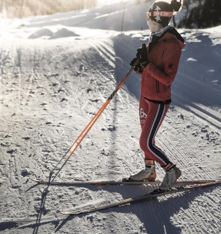 Female Cross-Country Skier