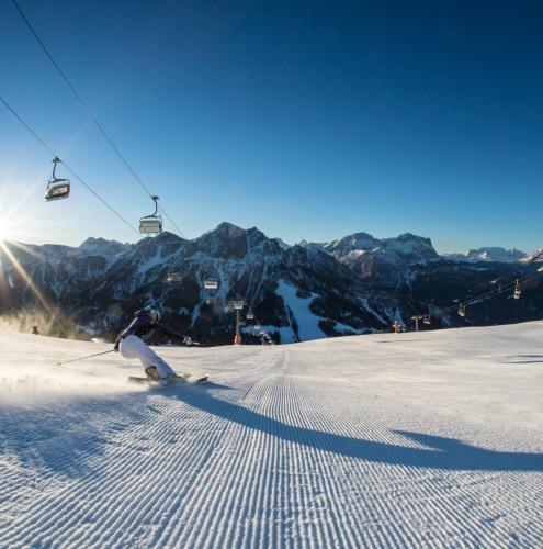 Sciare nelle Dolomiti